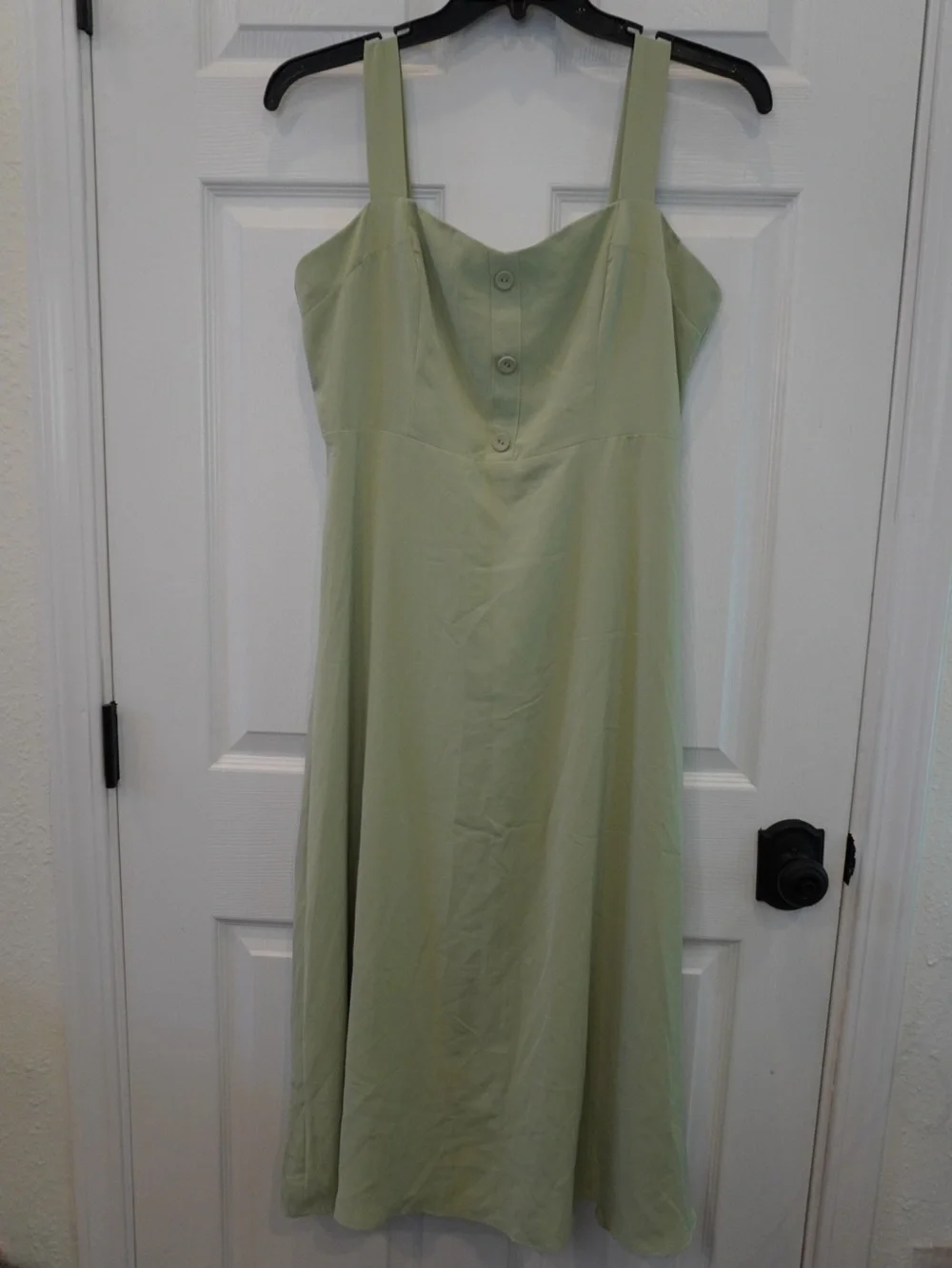 Light Sage Green Strap Sundress